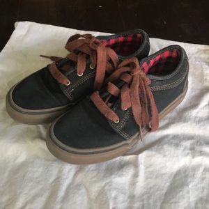 Youth size 2 Vans shoes